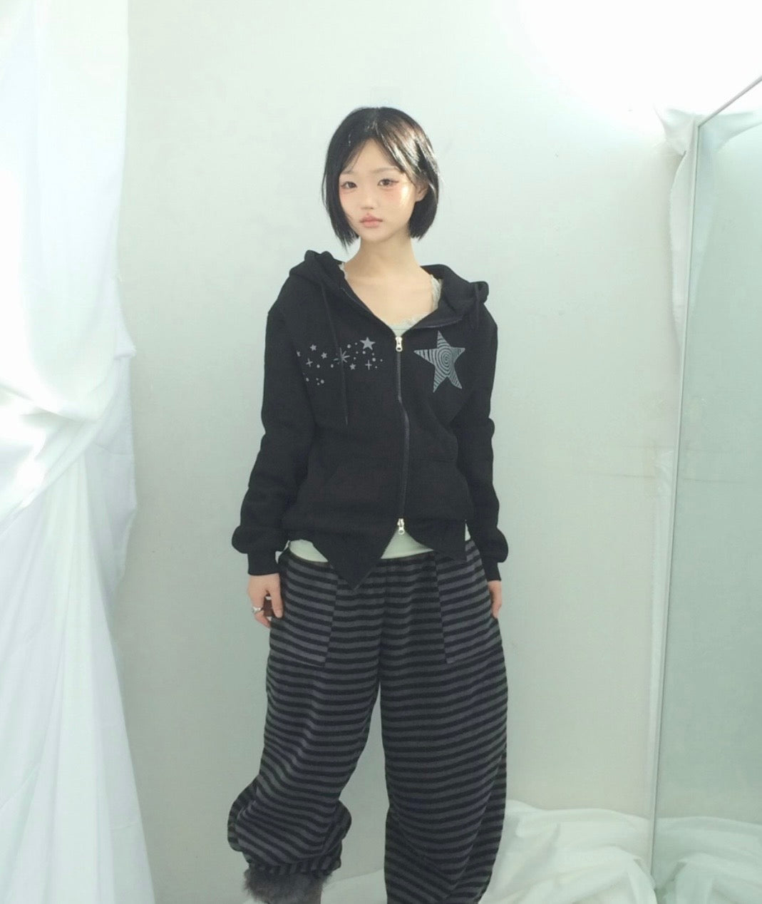 Star dizzy Zip hoodie