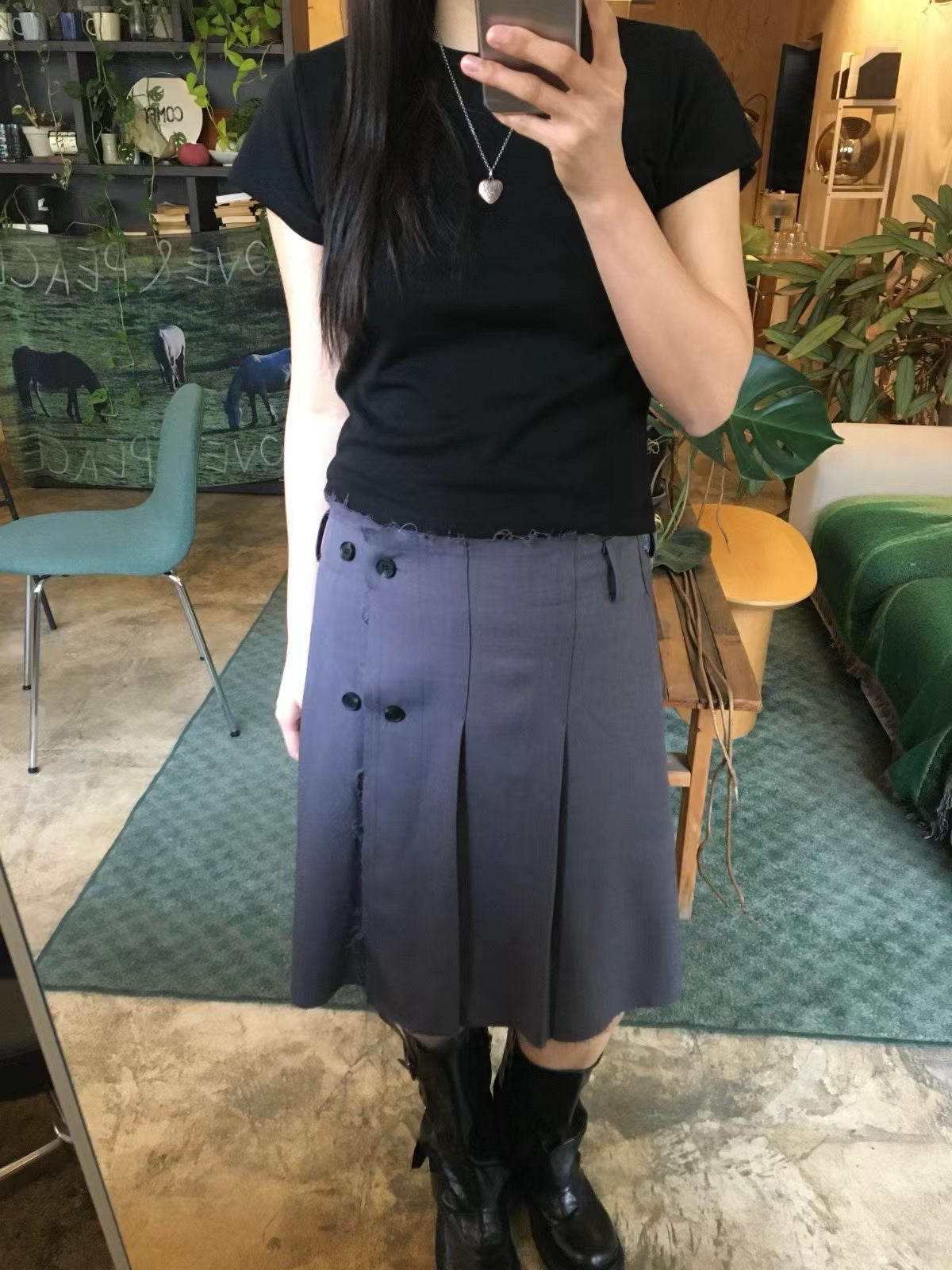 Special soso mid skirt