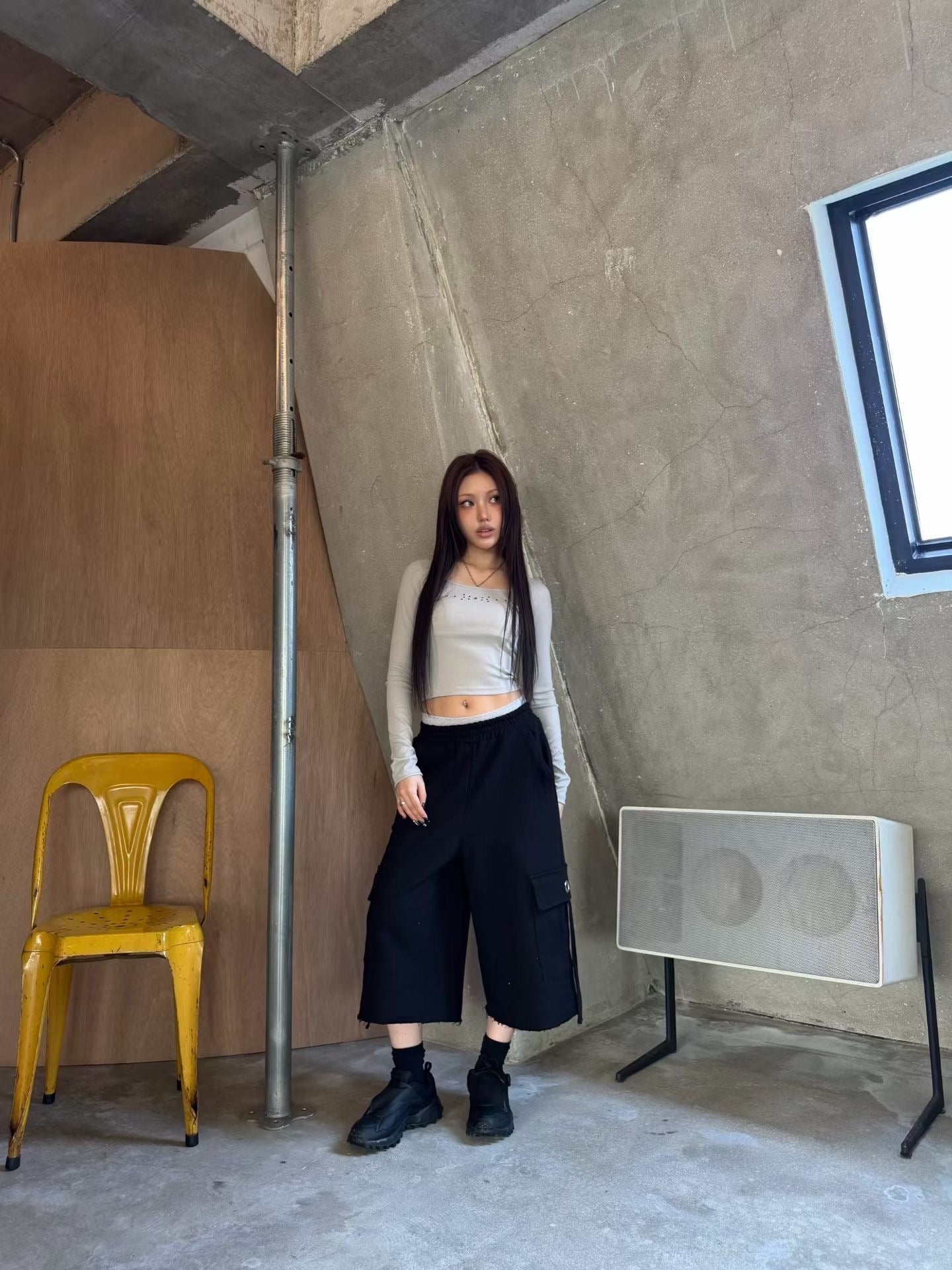 Fancy cotton shorts