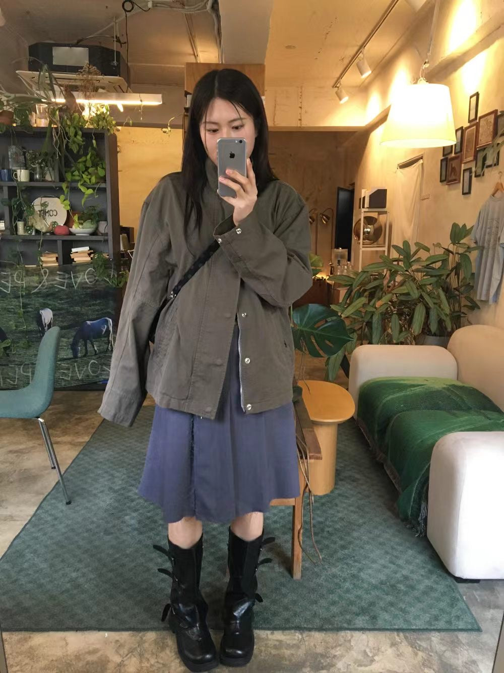 Special soso mid skirt
