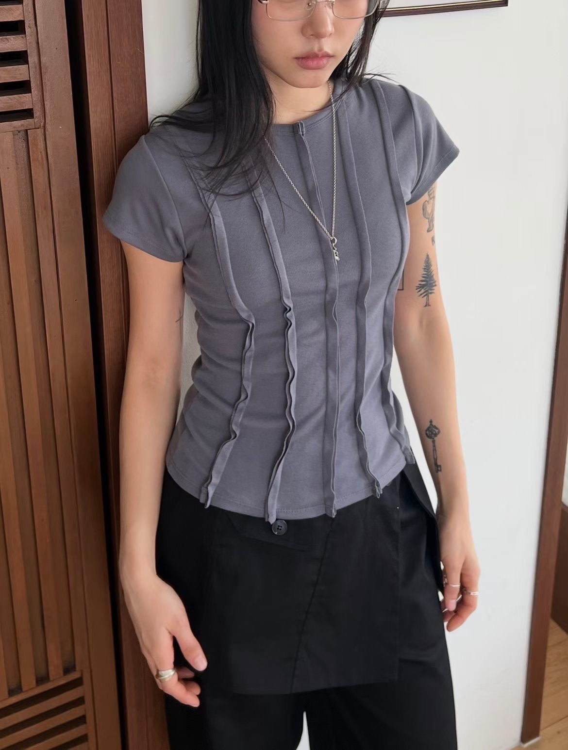 Texture basic tee