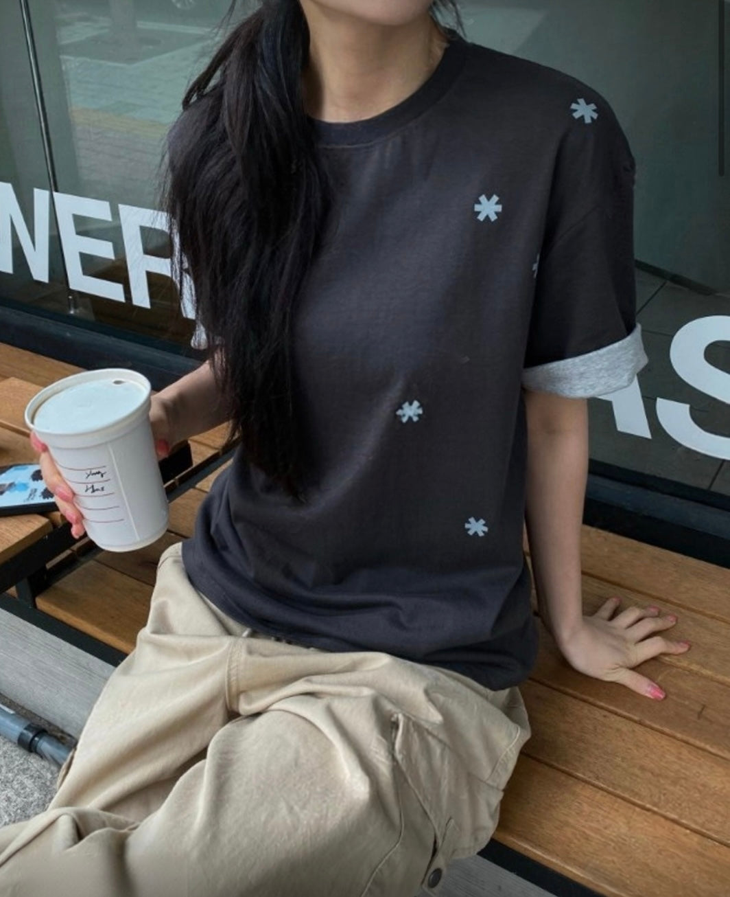 Unisex Special layer star tee