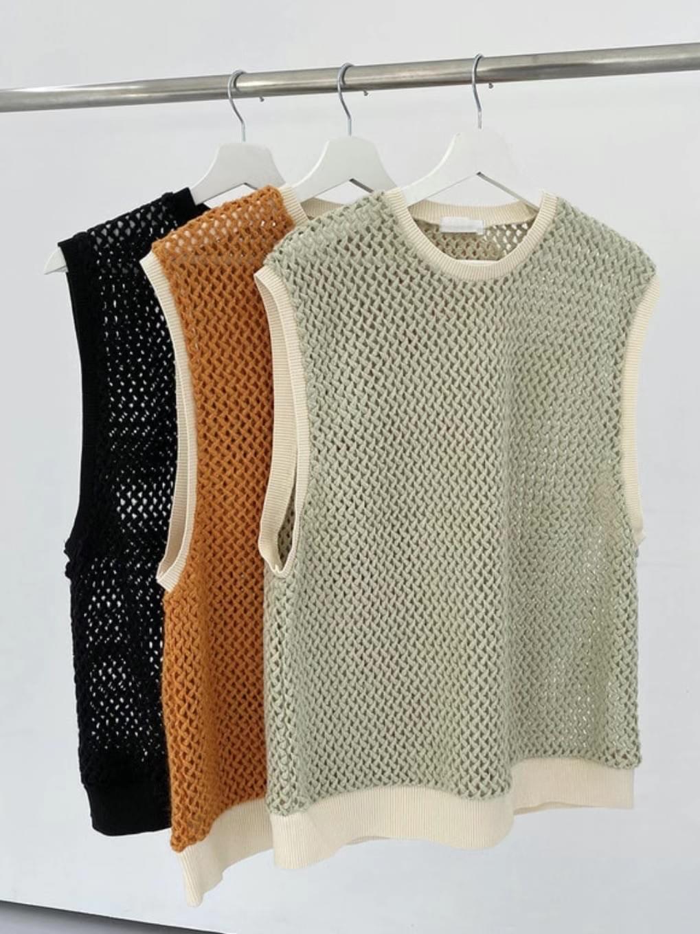 Unisex net vest