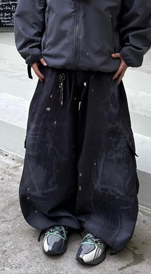 Unisex super wide street pants